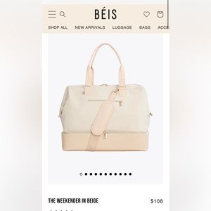 BEIS Weekender Duffle Bag